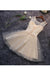 Homecoming Dresses A Line Scoop Tulle With Handmade Flowers Short/Mini