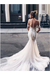 Charming Mermaid Sweetheart Backless Tulle Wedding Dresses With SJSPH8491GT