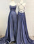 Sparkly A Line Hot Selling Spaghetti Straps Prom Dresses, Long Evening SJS20471