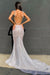 Sexy Deep V Neck Sequined Prom Dresses, Stunning Backless Mermaid Evening Dresses SJS15595