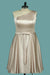 New Arrival Cocktail Dresses One Shoulder A Line With Sash Satin