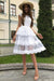 A Line White Lace Homecoming Dresses, Beautiful Short Prom Dresses