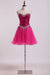 Homecoming Dresses A Line Sweetheart Short/Mini With Beading