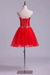 Homecoming Dresses A Line Sweetheart Beading Short/Mini Ruffles