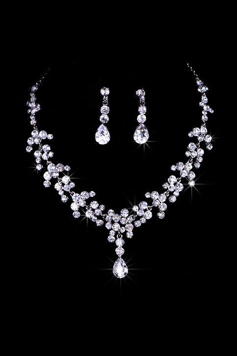 Unique Alloy With Rhinestone Ladies' Jewelry Sets JS0027