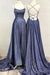 Sparkly A Line Hot Selling Spaghetti Straps Prom Dresses, Long Evening SJS20471