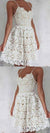 , Sleeveless Marlee Ivory Homecoming Dresses Cute CD107