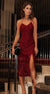 , Haley Lace Homecoming Dresses , Sexy Burgundy CD1197