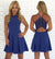 , Sleeveless Lace Toni Homecoming Dresses CD253