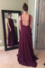 Scoop A Line Exquisite Lace & Chiffon Prom Dresses