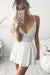 Sexy Spaghetti Straps Homecoming Dresses Chiffon & Lace Short/Mini