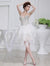 A-Line/Princess Beading Sweetheart Sleeveless Cocktail Shirley Homecoming Dresses Short Organza Dresses