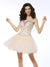 A-Line/Princess Sweetheart Ruffles Sleeveless Short Dresses Cocktail Lilith Satin Homecoming Dresses