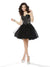 A-Line/Princess Sweetheart Heidy Homecoming Dresses Cocktail Ruffles Sleeveless Short Net Dresses