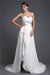 A-Line/Princess One Shoulder Sleeveless Long Beading Chiffon Cocktail Dresses HEP0004374