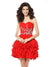 A-Line/Princess Sweetheart Beading Anastasia Homecoming Dresses Chiffon Cocktail Sleeveless Short Dresses