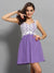 A-Line/Princess Homecoming Dresses Anna Chiffon Cocktail Straps Applique Sleeveless Short Dresses