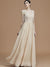 A-Line/Princess V-neck Sleeveless Floor-Length Ruffles Chiffon Bridesmaid Dresses HEP0005747