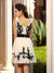 A-Line/Princess Square Janessa Chiffon Homecoming Dresses Cocktail Applique Sleeveless Short Dresses