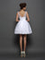 A-Line/Princess Cocktail Meadow Homecoming Dresses Satin Bateau Pearls Sleeveless Short Elastic Woven Dresses