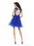 A-Line/Princess Scoop Paillette Sleeveless Short Net Dresses Cocktail Homecoming Dresses Robin