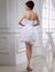 A-Line/Princess Beading Sweetheart Sleeveless Short Organza Dresses Autumn Satin Homecoming Dresses Cocktail