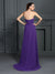 A-Line/Princess Strapless Pleats Sleeveless High Low Dresses Chiffon Homecoming Dresses Mia Cocktail