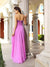 A-Line/Princess Strapless Beading Sleeveless Anaya Homecoming Dresses Chiffon Cocktail High Low Dresses