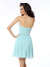 A-Line/Princess Sweetheart Beading Sleeveless Short Dresses Chiffon Homecoming Dresses Luz Cocktail