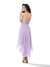 A-Line/Princess Sweetheart Hand-Made Flower Sleeveless High Abagail Cocktail Homecoming Dresses Chiffon Low Dresses