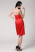 Sheath/Column Strapless Sleeveless Pleats Short Elastic Cocktail Shannon Homecoming Dresses Satin Woven Dresses