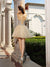 A-Line/Princess Sweetheart Ruffles Sleeveless Nell Homecoming Dresses Cocktail Short Organza Dresses