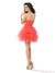 A-Line/Princess Sweetheart Madalyn Cocktail Homecoming Dresses Satin Ruffles Sleeveless Short Dresses