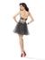 A-Line/Princess Sweetheart Ruffles Sleeveless Short Net Anabelle Homecoming Dresses Cocktail Dresses