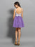 A-Line/Princess Homecoming Dresses Anna Chiffon Cocktail Straps Applique Sleeveless Short Dresses