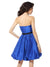 A-Line/Princess Alexandra Cocktail Homecoming Dresses Sweetheart Hand-Made Flower Sleeveless Short Taffeta Dresses