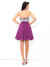 A-Line/Princess Sweetheart Rhinestone Sleeveless Short Chiffon Cocktail Dresses HEP0004123