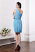 Sheath/Column One-Shoulder Sleeveless Pleats Short Dresses Cocktail Chiffon Journey Homecoming Dresses