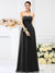 A-Line/Princess Sweetheart Pleats Hand-Made Flower Sleeveless Long Chiffon Bridesmaid Dresses HEP0005765