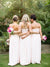 A-Line/Princess Sweetheart Chiffon Ruffles Sleeveless Floor-Length Bridesmaid Dresses HEP0005675