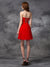 A-Line/Princess Sweetheart Ruched Sleeveless Chiffon Gwen Cocktail Homecoming Dresses Short Dresses