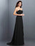 A-Line/Princess Sweetheart Pleats Sleeveless Long Chiffon Bridesmaid Dresses HEP0005681