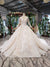 Princess Long Sleeve Beads Lace Appliques Ivory Prom Dresses Quinceanera Dresses P1070