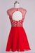 Red Short Homecoming Dresses Homecoming Gown Party Dress Sparkle Prom Gown JS916