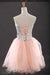 Sweetheart Beading Tulle Sleeveless Short Cocktail Dress Charming Homecoming Dresses XT278